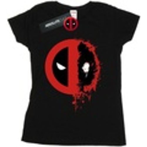 T-shirts a maniche lunghe Deadpool Split Splat Logo - Marvel - Modalova