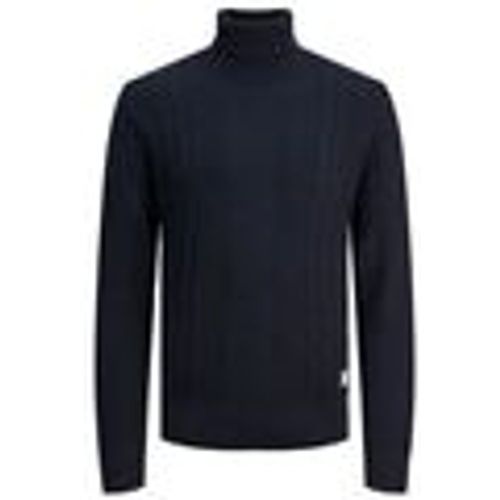 Maglione 12242944 GRID CABLE ROLL-NAVY BLAZER - jack & jones - Modalova