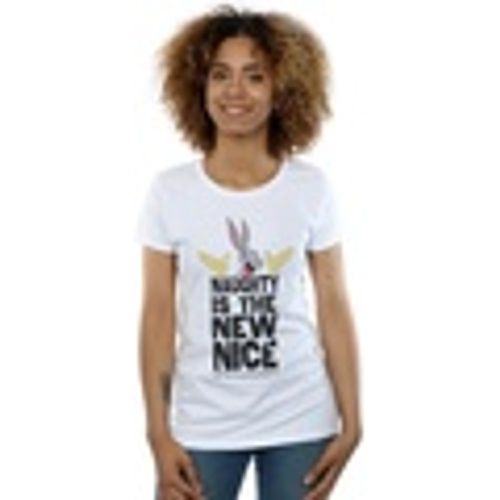 T-shirts a maniche lunghe Naughty Is The New Nice - Dessins Animés - Modalova