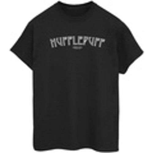 T-shirts a maniche lunghe Hufflepuff Logo - Harry Potter - Modalova