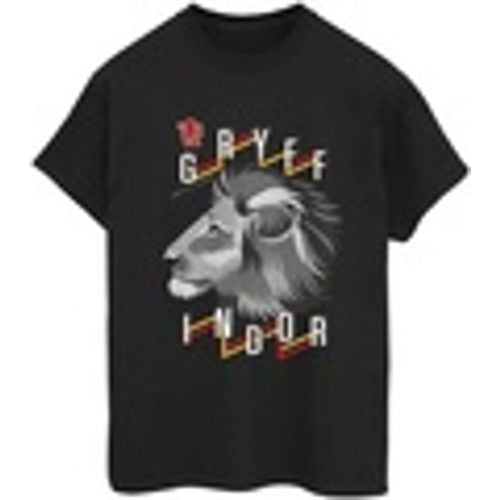 T-shirts a maniche lunghe Gryffindor Lion Icon - Harry Potter - Modalova