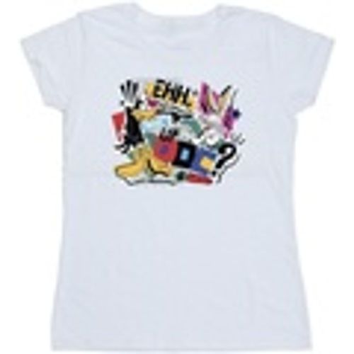 T-shirts a maniche lunghe What's Up Doc Pop Art - Dessins Animés - Modalova