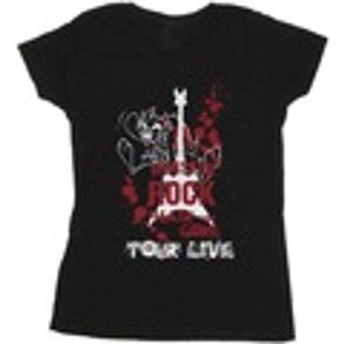 T-shirts a maniche lunghe Taz Monster Rock - Dessins Animés - Modalova