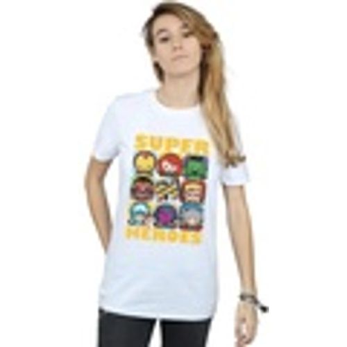T-shirts a maniche lunghe Kawaii Super Heroes - Marvel - Modalova