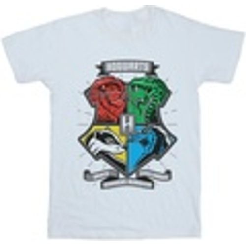 T-shirts a maniche lunghe Hogwarts Toon Crest - Harry Potter - Modalova