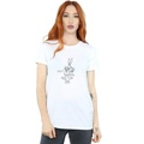 T-shirts a maniche lunghe Bugs Bunny White Belly - Dessins Animés - Modalova