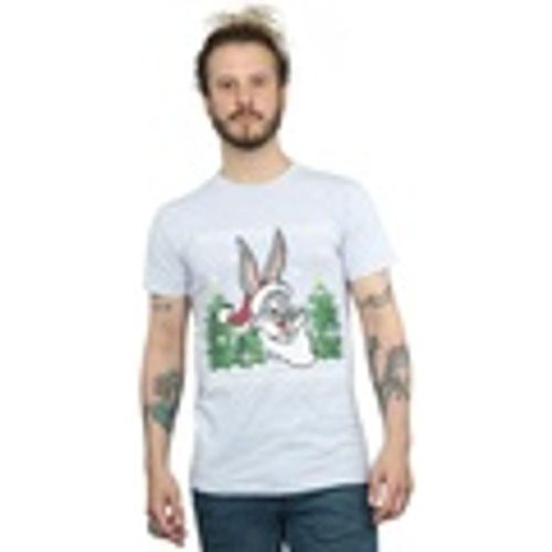 T-shirts a maniche lunghe Bugs Bunny Christmas Fair Isle - Dessins Animés - Modalova