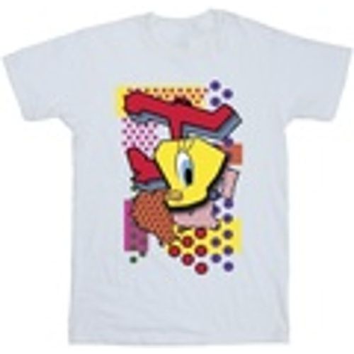 T-shirts a maniche lunghe Tweety Pop Art - Dessins Animés - Modalova