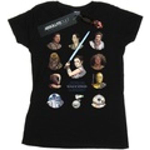 T-shirts a maniche lunghe Star Wars The Rise Of Skywalker Resistance Character Line Up - Star Wars: The Rise Of Skywalker - Modalova
