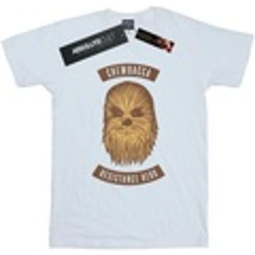 T-shirts a maniche lunghe Star Wars The Rise Of Skywalker Chewbacca Resistance Hero - Star Wars: The Rise Of Skywalker - Modalova