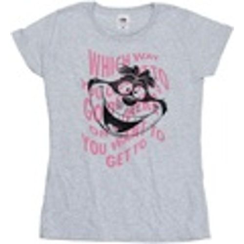 T-shirts a maniche lunghe Alice In Wonderland Chesire Cat - Disney - Modalova