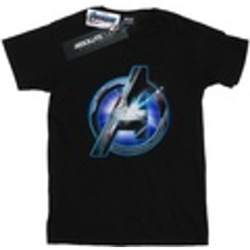 T-shirts a maniche lunghe Avengers Endgame Glowing Logo - Marvel - Modalova