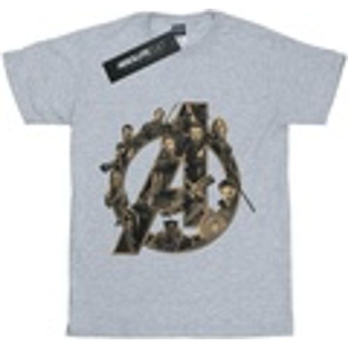 T-shirts a maniche lunghe Avengers Infinity War Logo - Marvel - Modalova