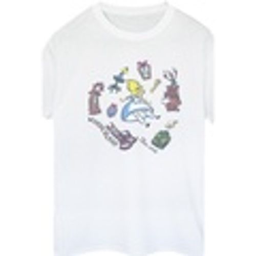 T-shirts a maniche lunghe Alice In Wonderland Falling - Disney - Modalova