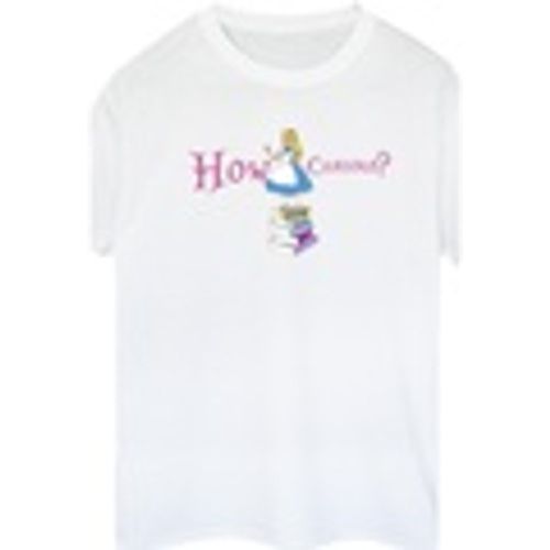T-shirts a maniche lunghe Alice In Wonderland How Curious - Disney - Modalova