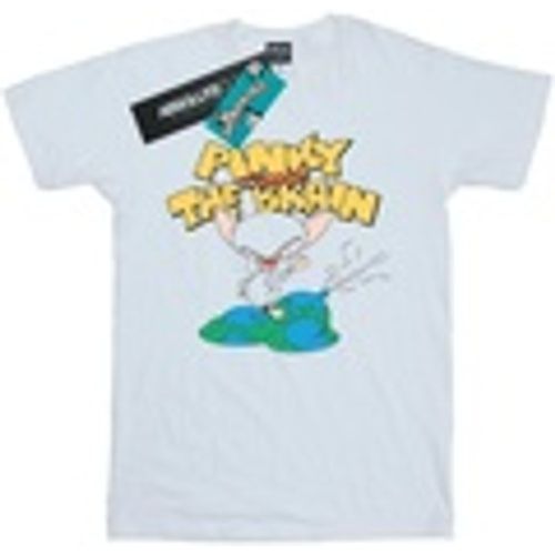 T-shirts a maniche lunghe The Brain World Domination - Animaniacs - Modalova