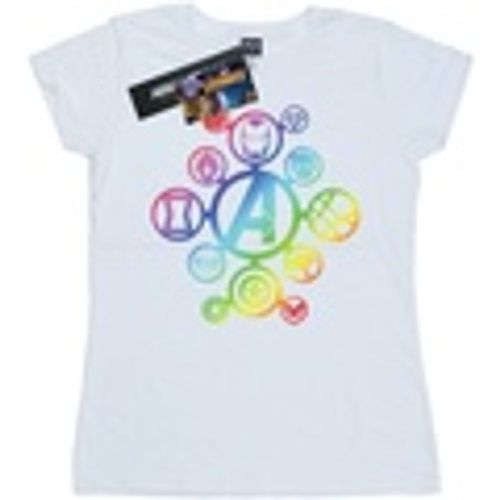 T-shirts a maniche lunghe Avengers Infinity War Rainbow Icons - Marvel - Modalova