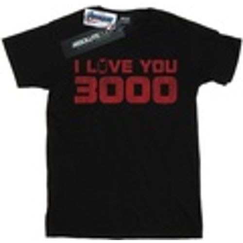 T-shirts a maniche lunghe Avengers Endgame I Love You 3000 Distressed - Marvel - Modalova