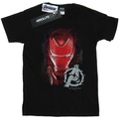 T-shirts a maniche lunghe Avengers Endgame Iron Man Brushed - Marvel - Modalova