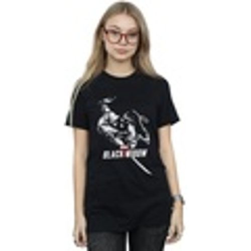 T-shirts a maniche lunghe Black Widow Movie Taskmaster Battle - Marvel - Modalova