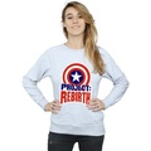 Felpa Captain America Project Rebirth - Marvel - Modalova