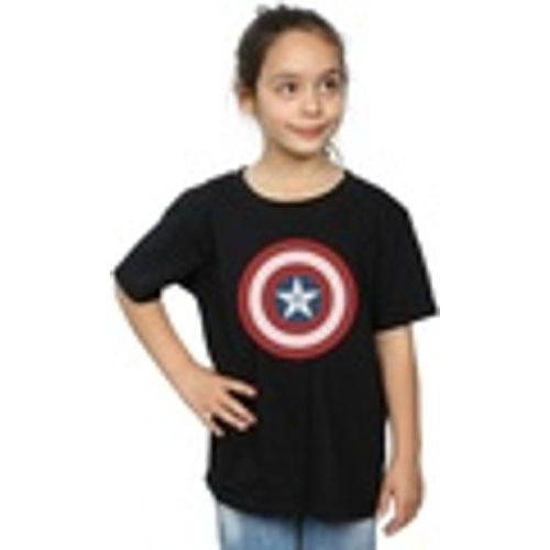 T-shirts a maniche lunghe Captain America Civil War Shield - Marvel - Modalova