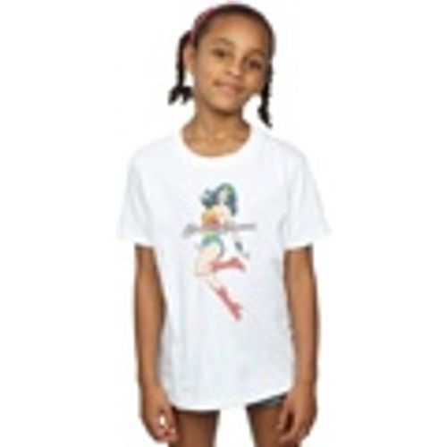 T-shirts a maniche lunghe Wonder Woman Jump - Dc Comics - Modalova