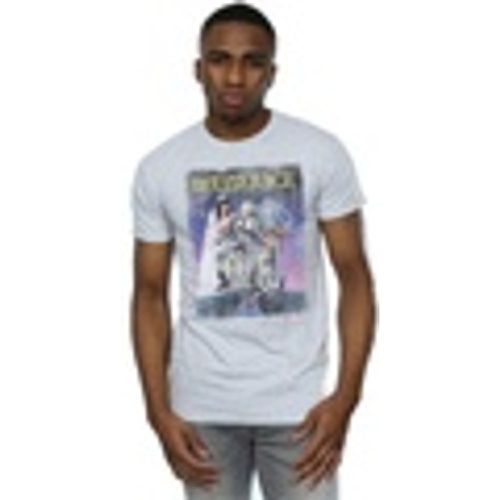 T-shirts a maniche lunghe Distressed Poster - Beetlejuice - Modalova