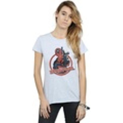 T-shirts a maniche lunghe Deadpool Gun Finger - Marvel - Modalova