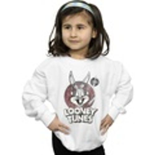 Felpa Bugs Bunny Circle Logo - Dessins Animés - Modalova