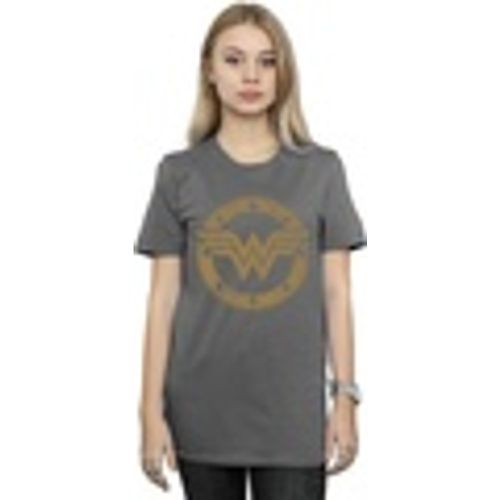 T-shirts a maniche lunghe Wonder Woman Shield - Dc Comics - Modalova
