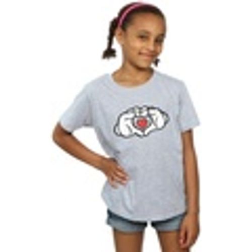 T-shirts a maniche lunghe Mickey Mouse Heart Hands - Disney - Modalova
