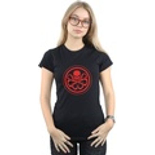 T-shirts a maniche lunghe Hydra Logo - Marvel - Modalova