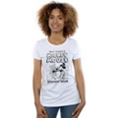 T-shirts a maniche lunghe Mickey Mouse Steamboat Willie - Disney - Modalova