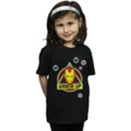 T-shirts a maniche lunghe Iron Man Armor Up Badge - Marvel - Modalova