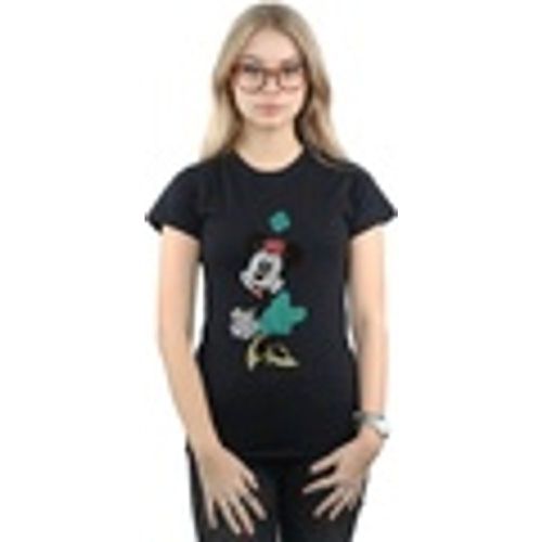 T-shirts a maniche lunghe Minnie Mouse Shamrock Hat - Disney - Modalova