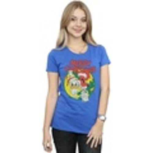 T-shirts a maniche lunghe Donald Duck Merry Christmas - Disney - Modalova