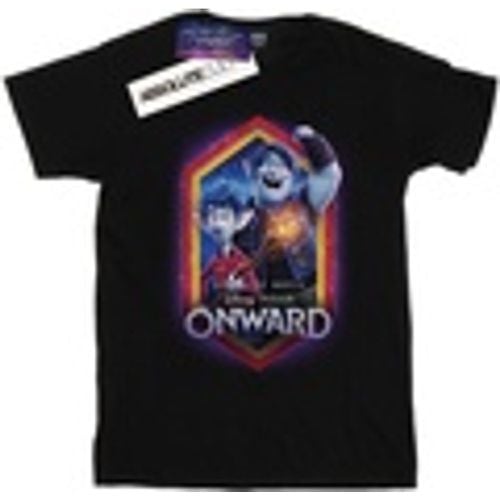 T-shirts a maniche lunghe Onward Brothers Crest - Disney - Modalova
