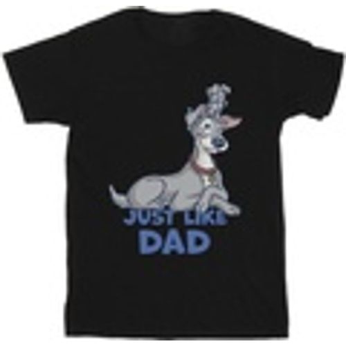 T-shirts a maniche lunghe Lady And The Tramp Just Like Dad - Disney - Modalova