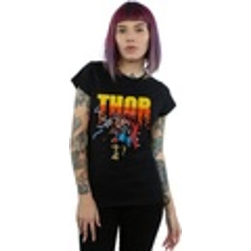 T-shirts a maniche lunghe Thor Pixelated - Marvel - Modalova