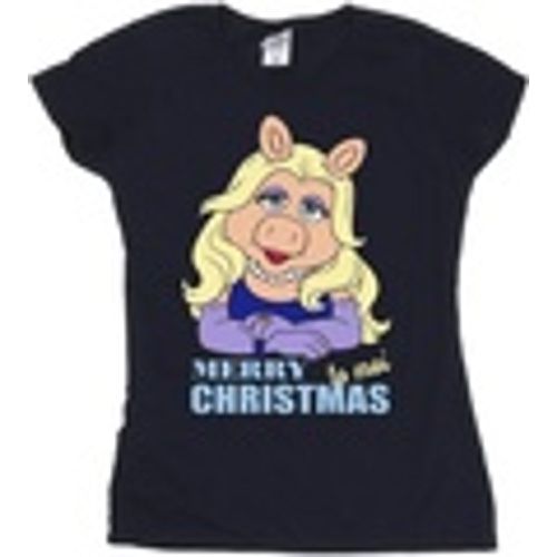 T-shirts a maniche lunghe Muppets Miss Piggy Queen of Holidays - Disney - Modalova