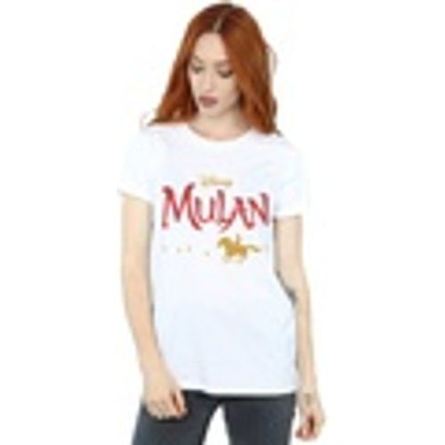 T-shirts a maniche lunghe Mulan Movie Logo - Disney - Modalova