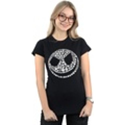 T-shirts a maniche lunghe Nightmare Before Christmas Jack Skull Collage - Disney - Modalova
