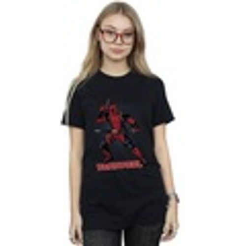 T-shirts a maniche lunghe Deadpool Gun Sword Burst - Marvel - Modalova