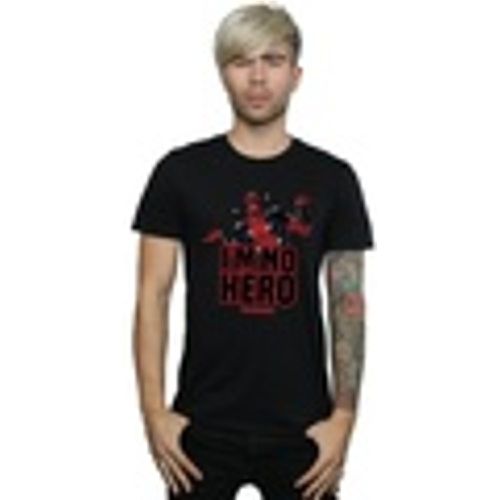 T-shirts a maniche lunghe Deadpool I'm No Hero - Marvel - Modalova