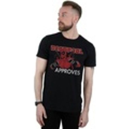 T-shirts a maniche lunghe Deadpool Approves - Marvel - Modalova