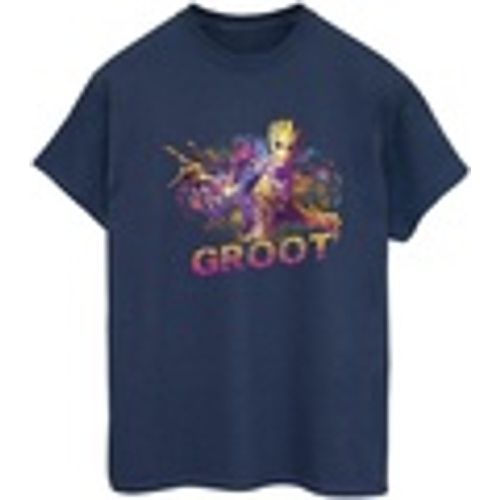 T-shirts a maniche lunghe Guardians Of The Galaxy Abstract Groot - Marvel - Modalova