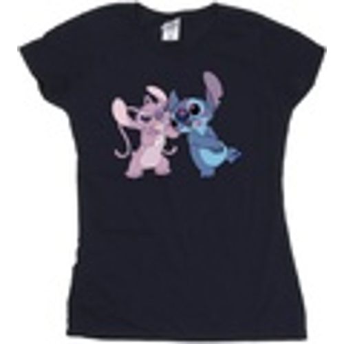 T-shirts a maniche lunghe Lilo Stitch Kisses - Disney - Modalova