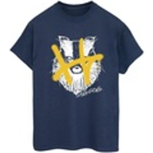 T-shirts a maniche lunghe Hufflepuff - Harry Potter - Modalova