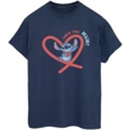 T-shirts a maniche lunghe Lilo Stitch Love You Mum - Disney - Modalova